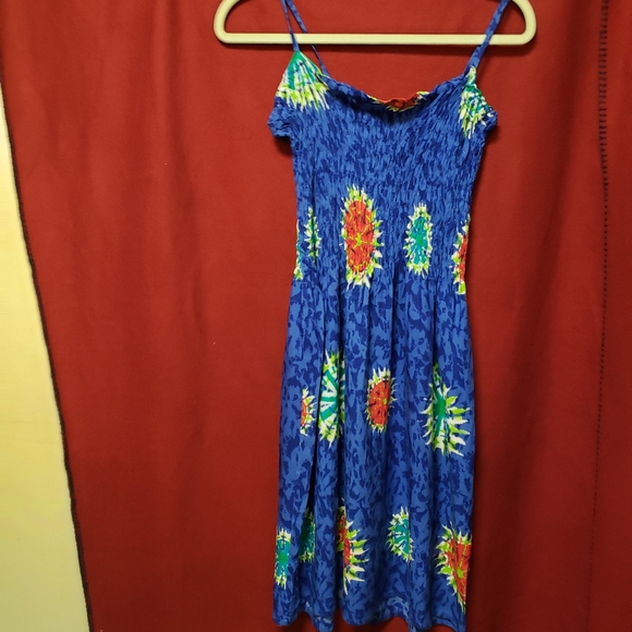 COCOWALK- 100% RAYON MINI SUNDRESS/OS-S-M/EGPLC - Picture 5 of 5